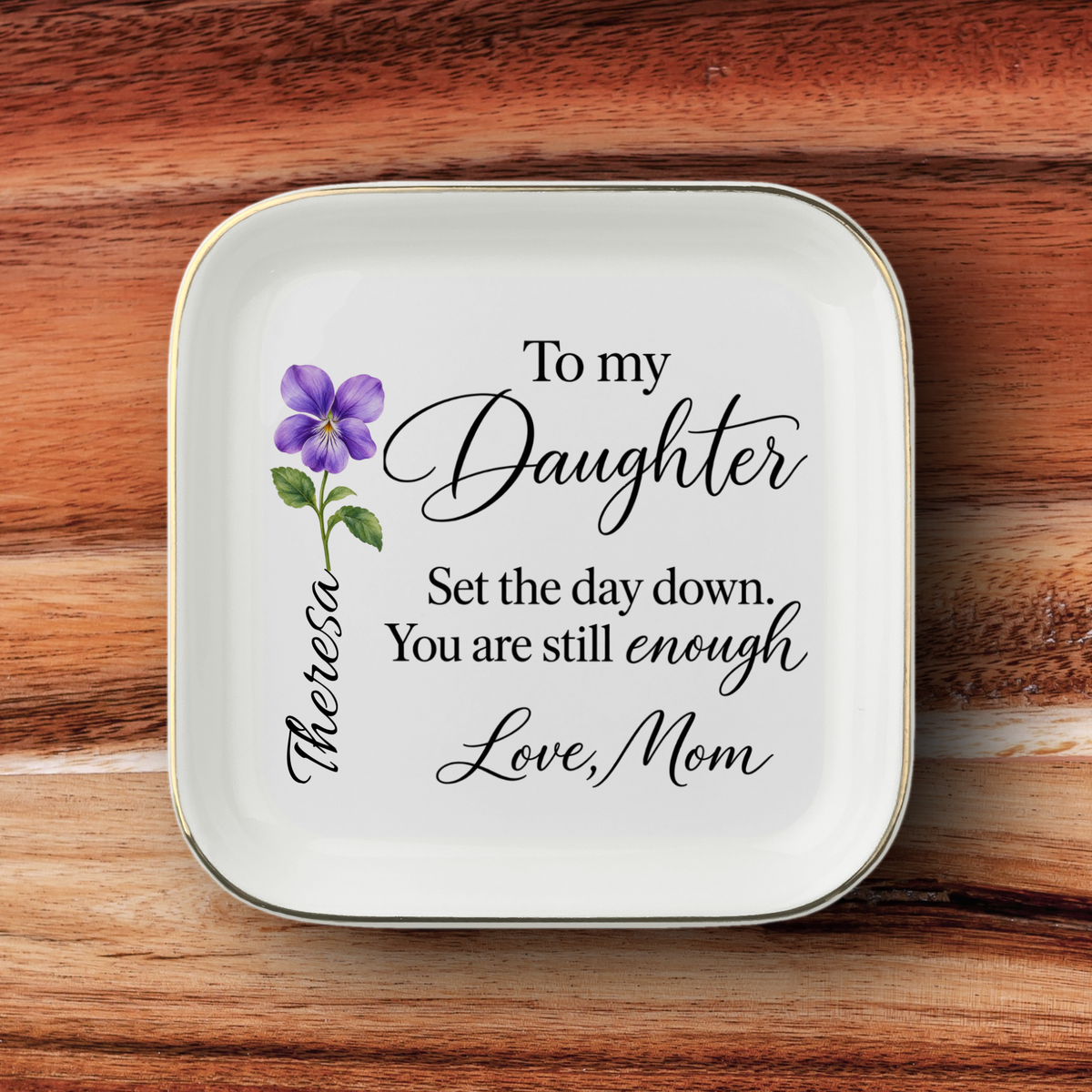 Jewelry To My Daughter| You Are Enough