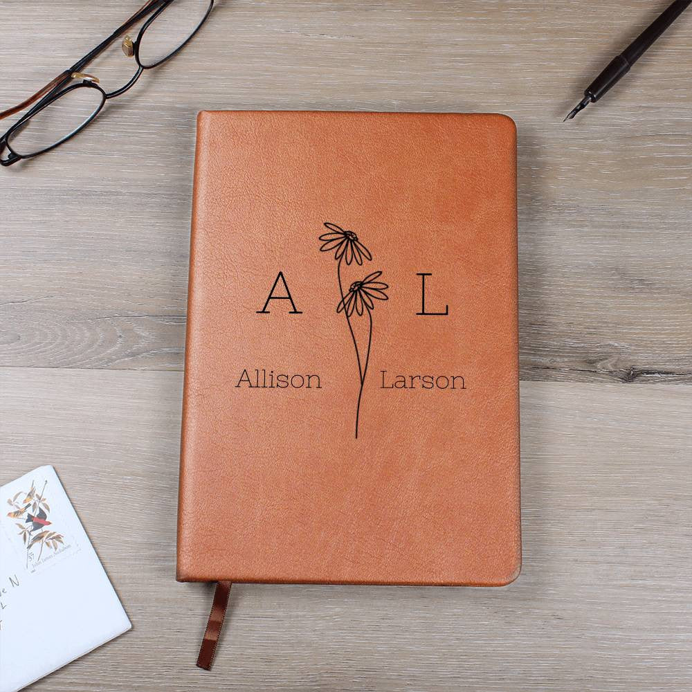 Personalized Leather Journal | Graduation Gift | Travel Journal