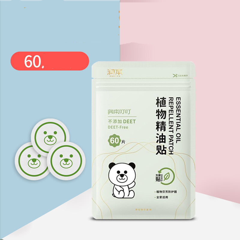 Household mosquito repellent stickers