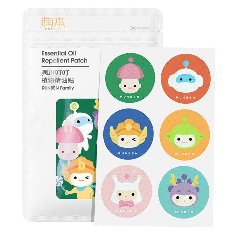 Household mosquito repellent stickers