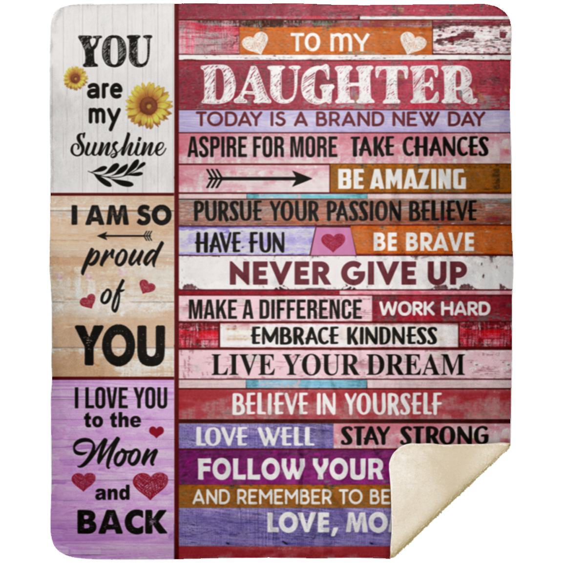 Cozy Patchwork Blanket from Mom to Daughter | Christmas Gift