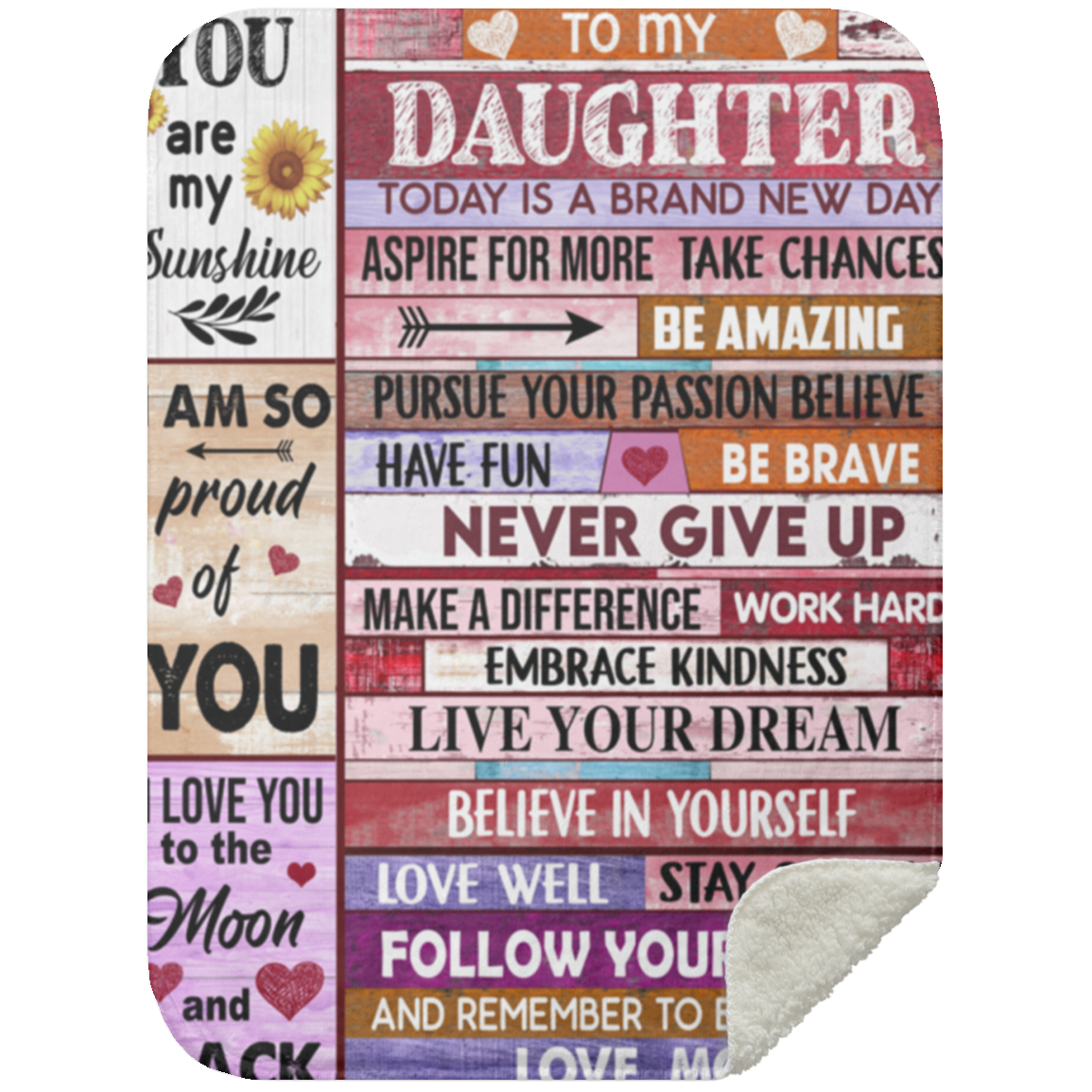 Cozy Patchwork Blanket from Mom to Daughter | Christmas Gift