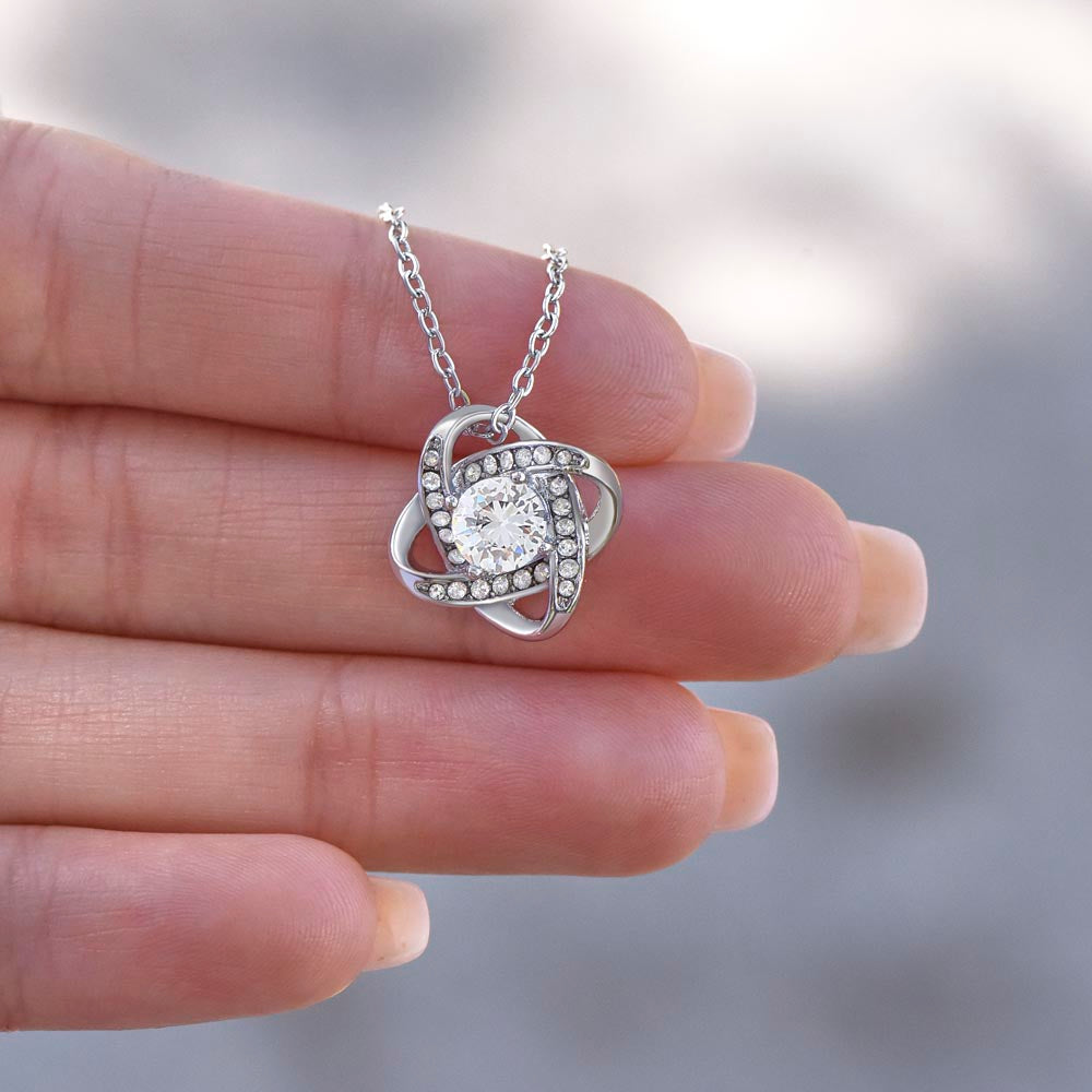To My Beautiful Daughter | Love Knot Necklace | Perfect Daughter Gift