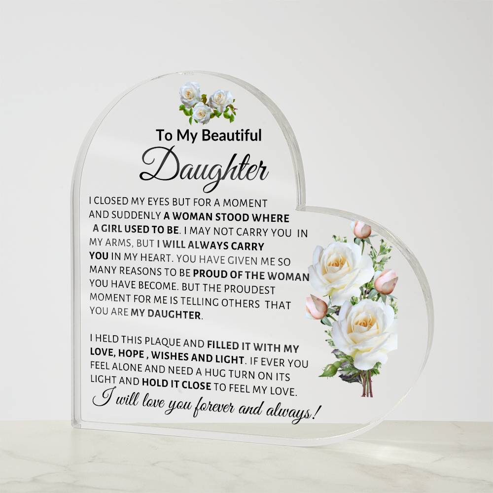 To My Wife | Acrylic Plaque | Meeting You Was Fate