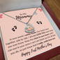 To My Mommy | Baby Feet Necklace | I really Love You!
