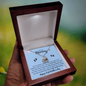 To My Mommy | Baby Feet Necklace | I Really Love You!