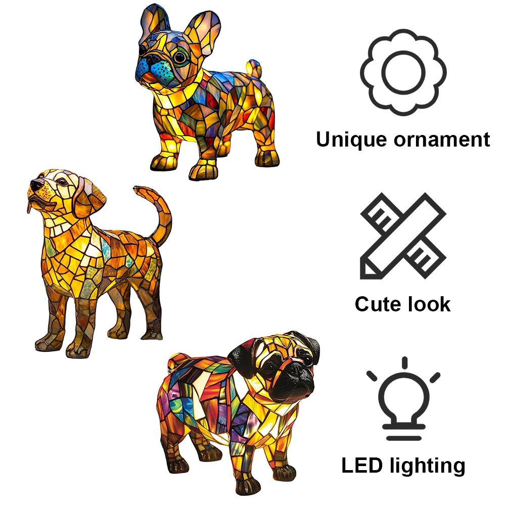 Adorable Dog Night Light