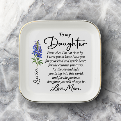 Personalized Jewelry Dish | My Baby Girl From Mom