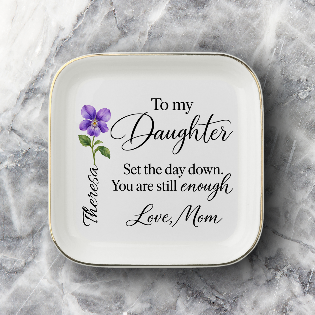 Jewelry To My Daughter| You Are Enough
