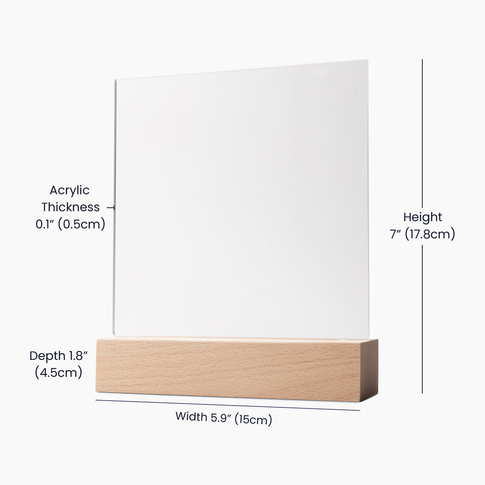 Congratulations Acrylic Led Lamp |  You believed you could and  you did it!