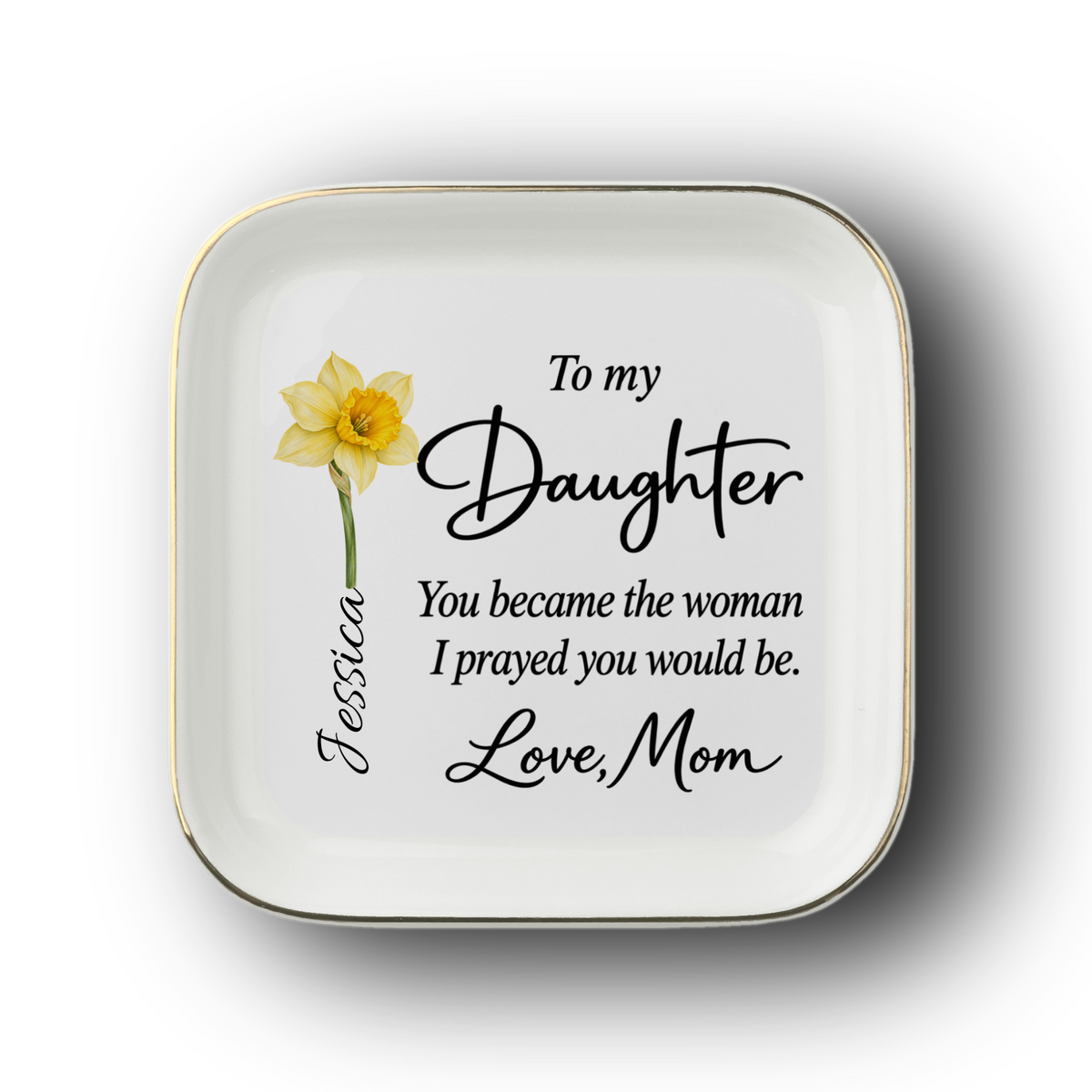 Personalized Jewelry Trinket From Mom