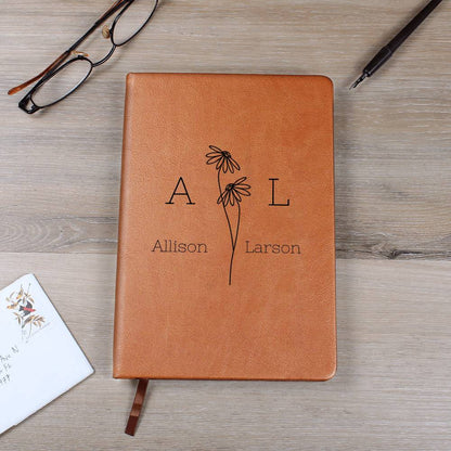 Personalized Leather Journal | Graduation Gift | Travel Journal