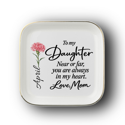 Personalized Jewelry Plate| Always In My Heart