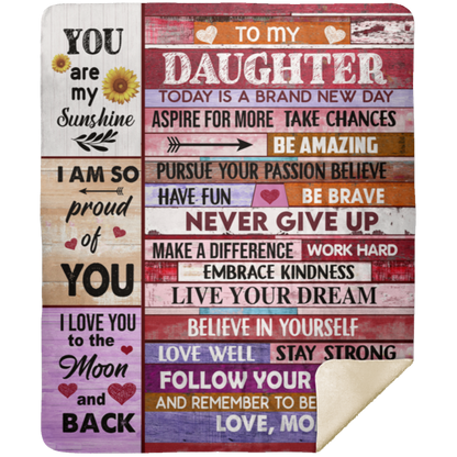 Cozy Patchwork Blanket from Mom to Daughter | Christmas Gift