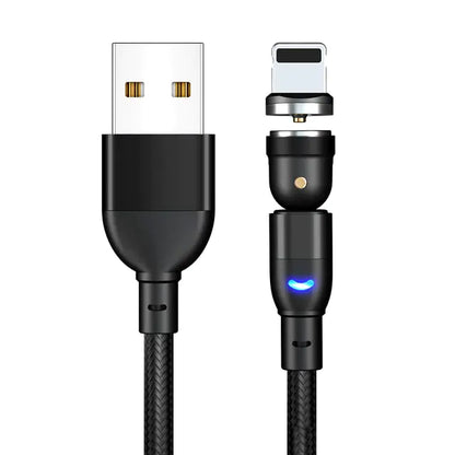 540 Degrees Fast Charging Magnetic Cable Charger