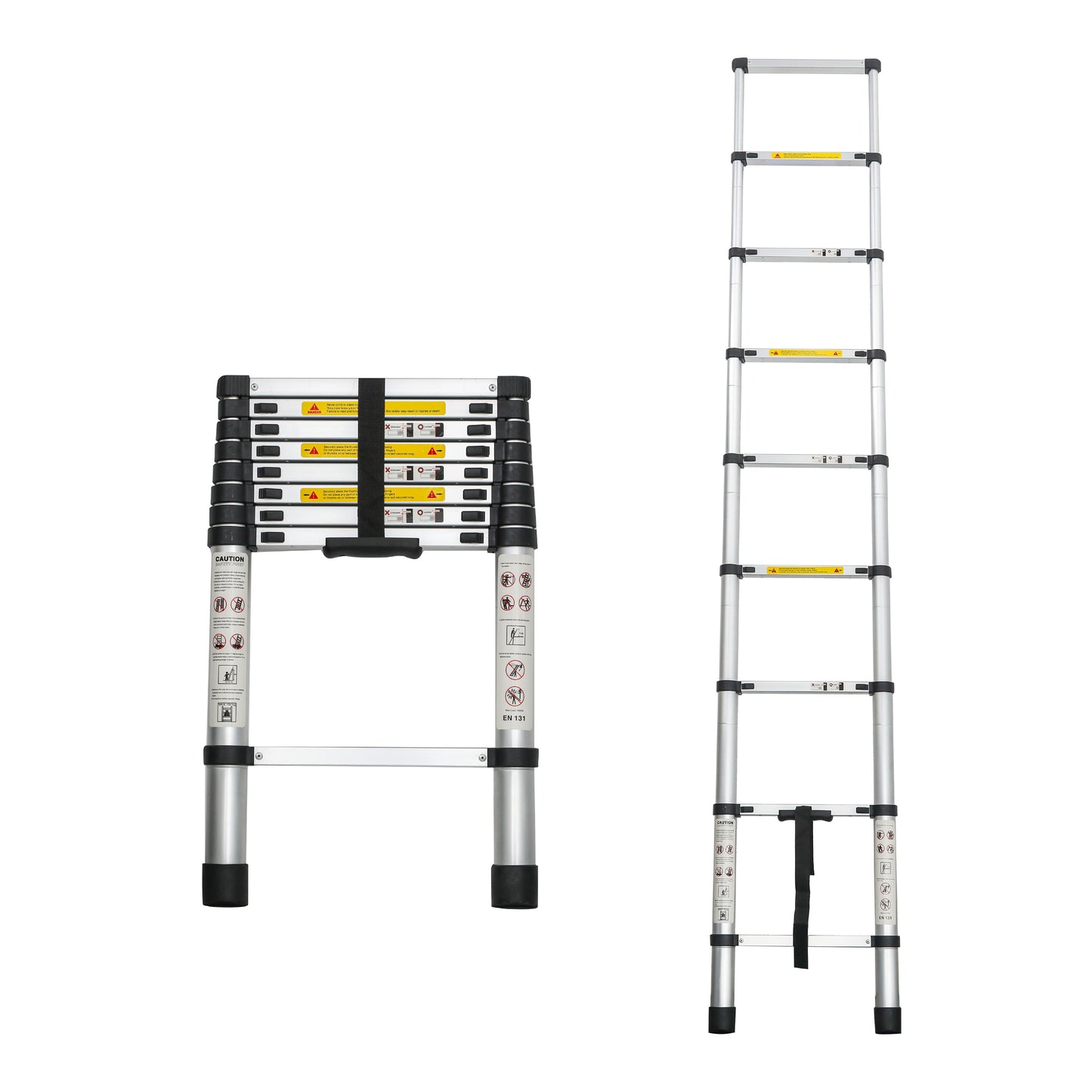 Aluminum Telescoping Ladder For Outdoor Work
