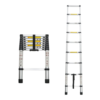 Aluminum Telescoping Ladder For Outdoor Work
