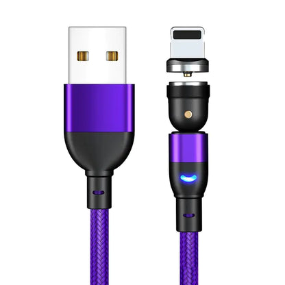 540 Degrees Fast Charging Magnetic Cable Charger
