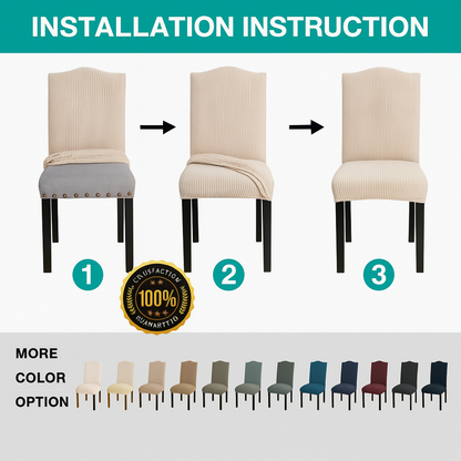 Snap-Fit LuxeShield Chair Cover