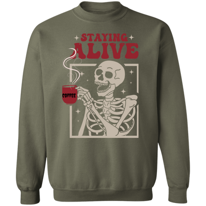 Staying Alive Crewneck