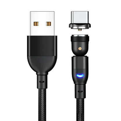540 Degrees Fast Charging Magnetic Cable Charger
