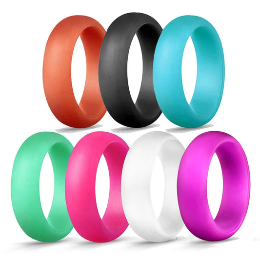 Style with Cool Silicone Sport Rings