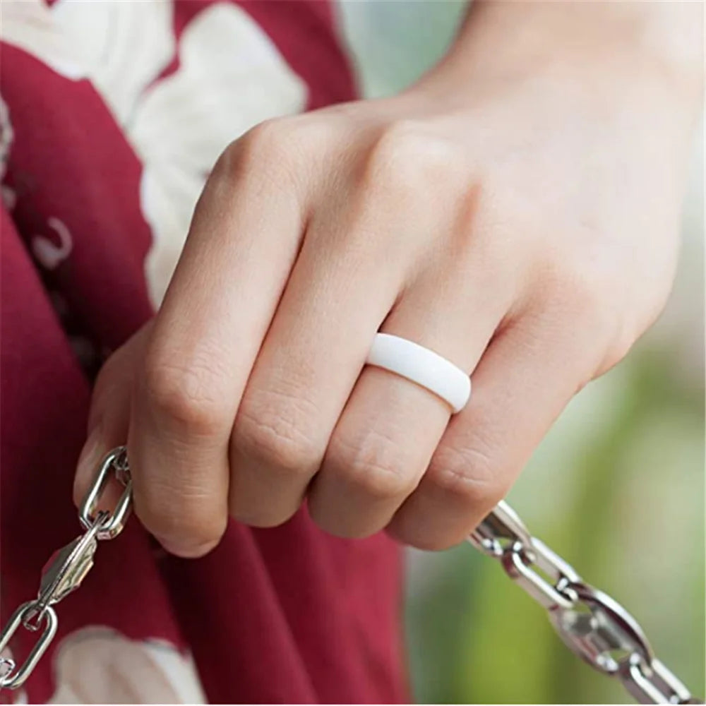 Style with Cool Silicone Sport Rings