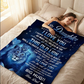 To My Daughter Lion Blanket | Perfect Daughter Gift| From Dad To Daughter