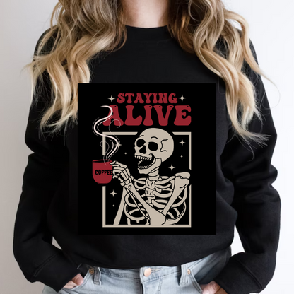 Staying Alive Crewneck