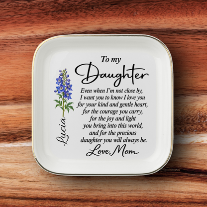 Personalized Jewelry Dish | My Baby Girl From Mom