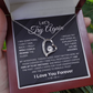 Let's Try Again | Forgive Me | Forever Love  Necklace | For Wife | Soulmate  | Girlfriend