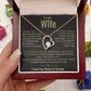 To My Wife Forever Love Necklace | Perfect Wife Gift | Meeting You Was Fate