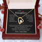 To My Daughter from Dad | Special Gift  for Daughter | Forever Love  Necklace