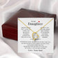 To My Daughter from Dad | Beautiful  Forever Love Necklace