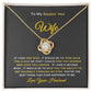 To My Smokin' Hot Wife | Love Knot Necklace | Perfect Wife Gift