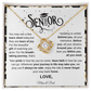 Senior 2025 | Take Pride In How Far You've Come | Love Knot Necklace