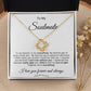 To My Soulmate Necklace: Make that special someone  know they are cherished.