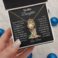 Perfect Gift From Dad To Daughter | Love Knot Necklace | Christmas| Thanksgiving