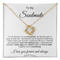 To My Soulmate Necklace: Make that special someone  know they are cherished.