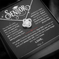 Personalized Senior 2025 | Take Pride in How Far You've Come| Love Knot Necklace