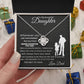 To My Beautiful Daughter | Love Knot Necklace | Perfect Daughter Gift