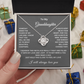 To My Granddaughter | Love Knot Necklace WB