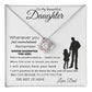 To My Beautiful Daughter | Love Knot Necklace | Perfect Daughter Gift