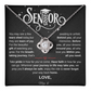 Personalized Senior 2025 | Take Pride in How Far You've Come| Love Knot Necklace
