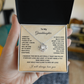 To My Granddaughter | Love Knot Necklace WB