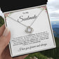 To My Soulmate Necklace | Love Knot necklace |To My favorite; To My Everything