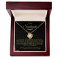 To My Soulmate Necklace | Love Knot Necklace | To My Favorite; To My everything