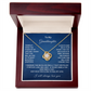 To My Granddaughter | Love Knot Necklace WB