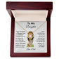 Perfect Gift From Dad To Daughter | Love Knot Necklace | Christmas| Thanksgiving