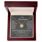 To My Granddaughter | Love Knot Necklace WB
